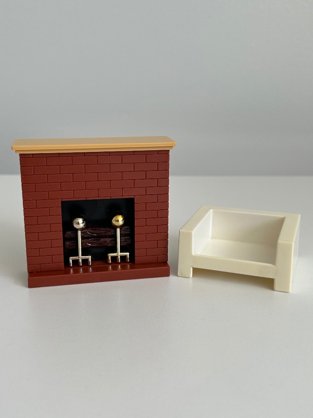 Vintage 70s 80s Fisher Price Dollhouse Decorator Set #254 Near Complete (18b)